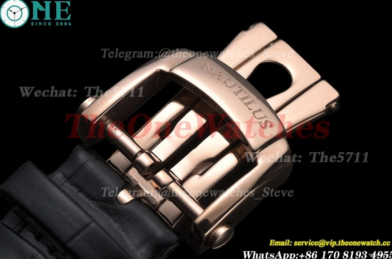 40mm White Dial GDF LE 5711 MY8215 RG Nautilus 0307